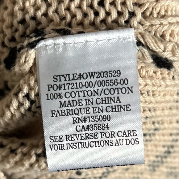 🆕 Others Follow Leopard Sweater | S - Picture 7 of 8